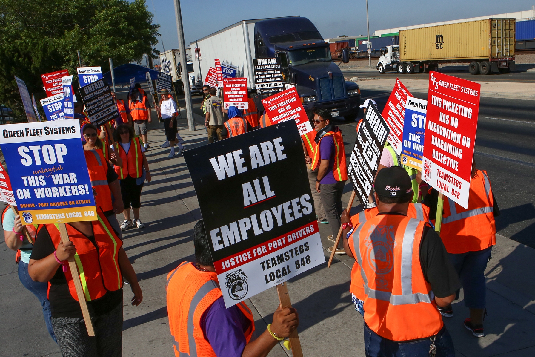 L.A. And Long Beach Port Strike Over
