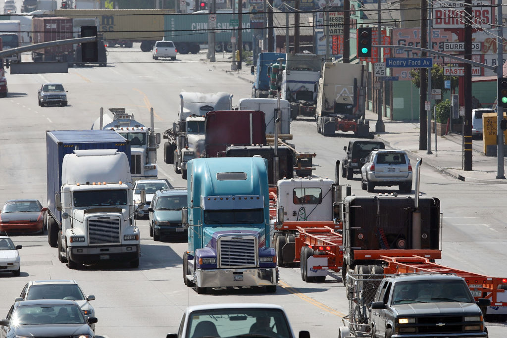 L.A. Port Truck Drivers Strike